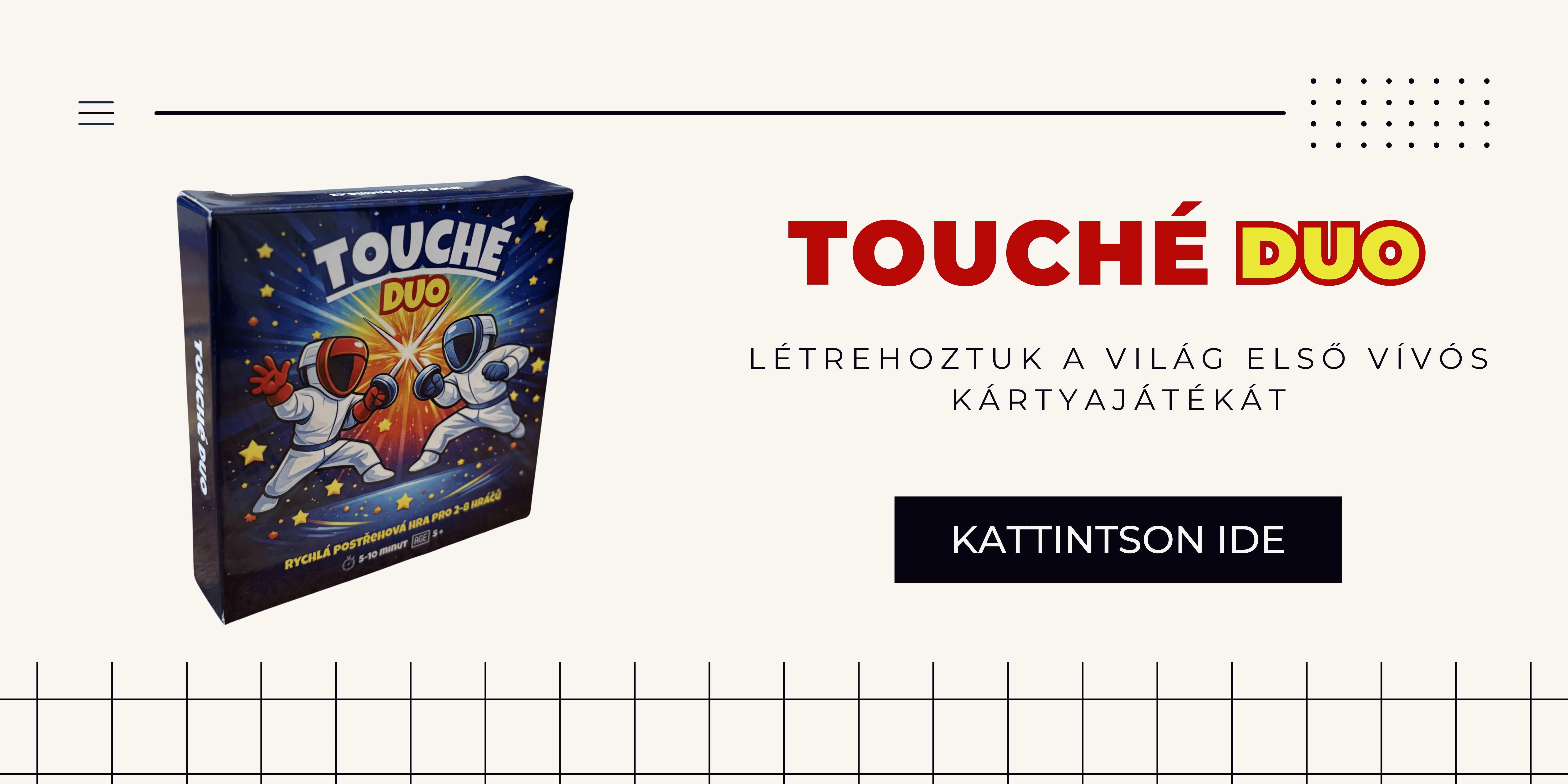 TOUCHÉ DUO vívós kártyajáték